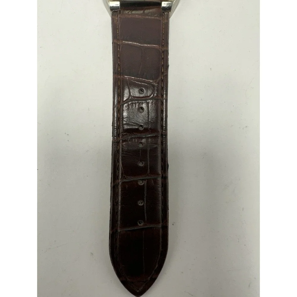 Accutime 4028WMM New Battery Mens Tank Watch‎ 42MM 8